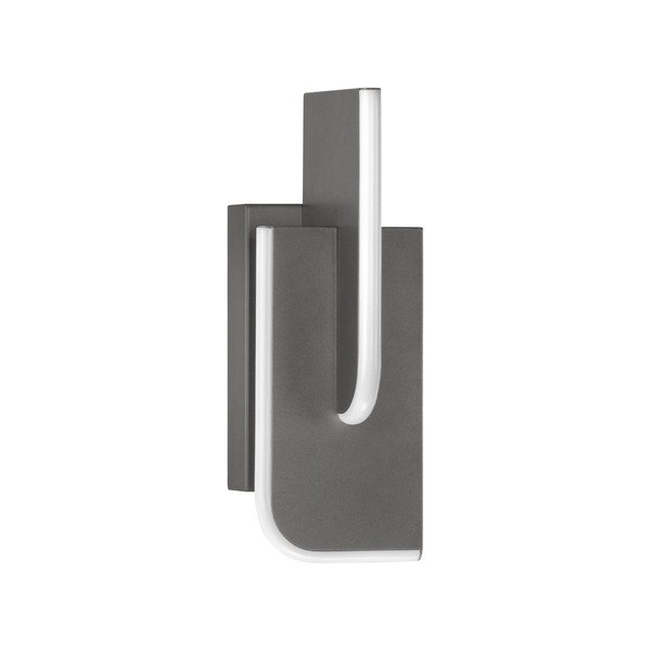 Lampada da parete LED grigio chiaro in metallo con intensità regolabile Totem – Nova Luce