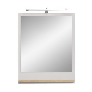Specchio da parete con illuminazione e ripiano  60x74,5 cm Quickset 966 – Pelipal