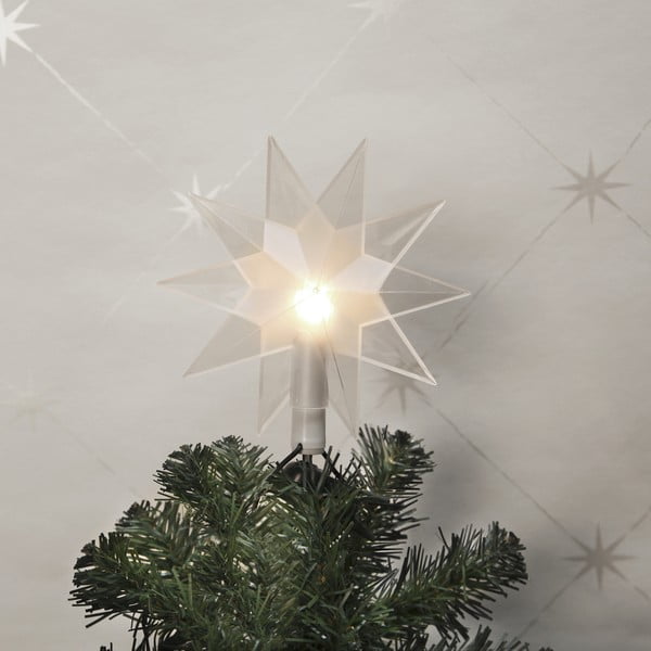 Coprifuoco per albero di Natale Top Star Clear - Star Trading