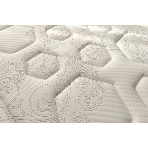 Materasso termoregolante reversibile a molle dure/medie 140x190 cm Hexaflex Bagged Springs Gel - Moonia-image-4