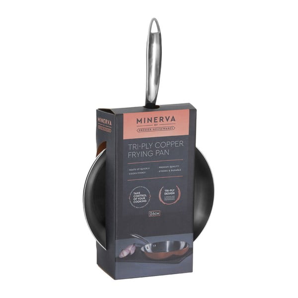 Padella in rame, 26 cm Minerva - Premier Housewares-image-4