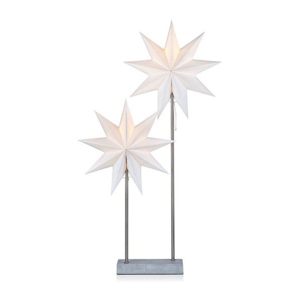 Decorazione luminosa bianca con motivo natalizio Duva - Markslöjd