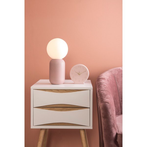 Lampada da tavolo rosa chiaro, altezza 32 cm Gala - Leitmotiv-image-1