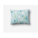 Cuscino decorativo blu per bambini, 40 x 55 cm Llamas - Pinio