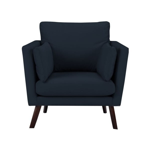 Poltrona blu scuro Elena - Mazzini Sofas