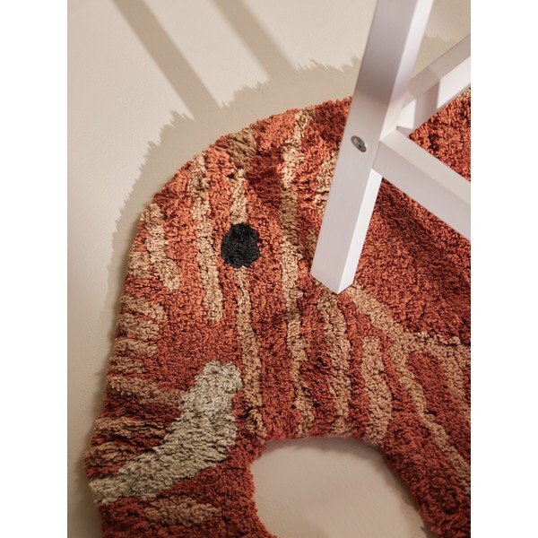 Tappeto per bambini color terracotta in cotone lavabile/tessuto a mano 75x120 cm Snuggle Elodie – Hanse Home-image-4