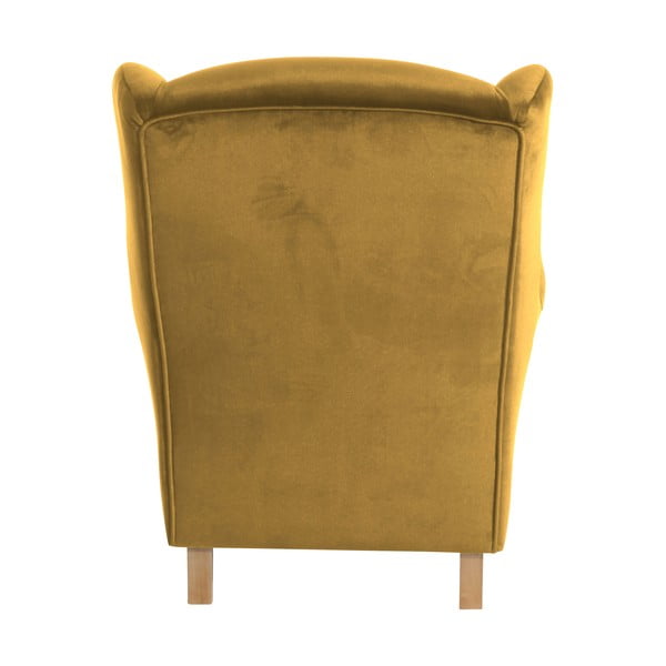 Mais vellutato con sedia senape Lorris - Max Winzer-image-4