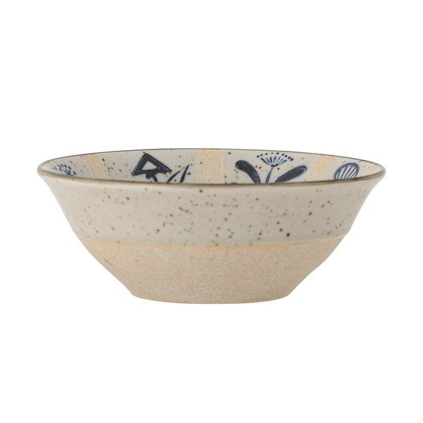 Ciotola in gres azzurro e crema 500 ml Leonie - Bloomingville-image-2