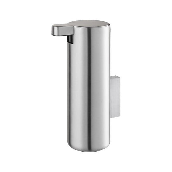 Dispenser di sapone a parete in acciaio inox in argento opaco 165 ml Modo - Blomus