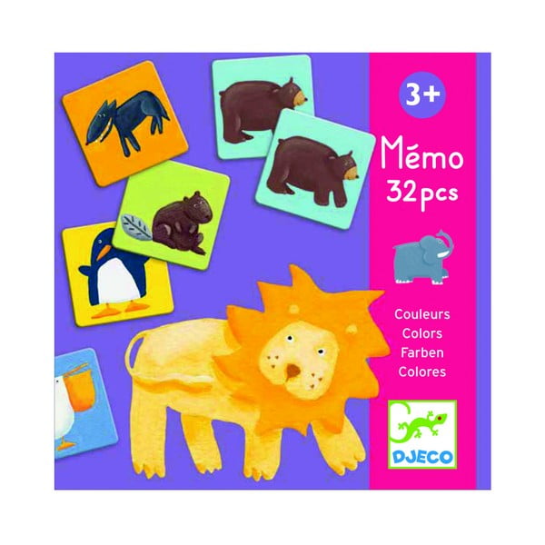 Gioco di memoria per bambini Animali - Djeco-image-1