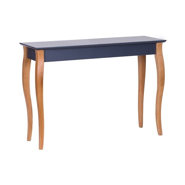 Tavolo consolle grigio/di colore naturale 35x105 cm – Ragaba