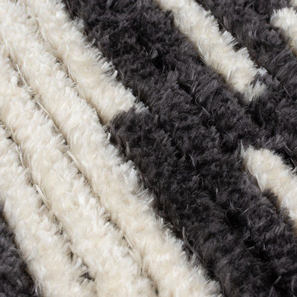 Tappeto bianco e nero 120x170 cm Lina - Flair Rugs-image-3