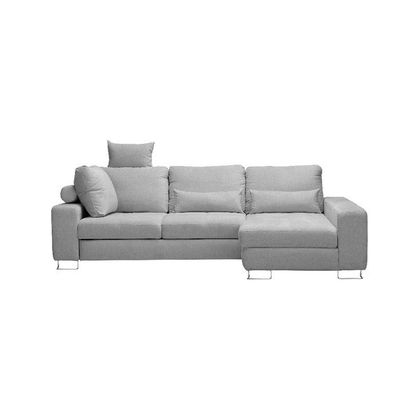 Divano letto angolare Alpha grigio chiaro, angolo destro - Windsor & Co Sofas