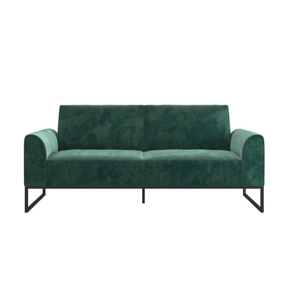 Divano letto verde 217,2 cm Adley - CosmoLiving by Cosmopolitan