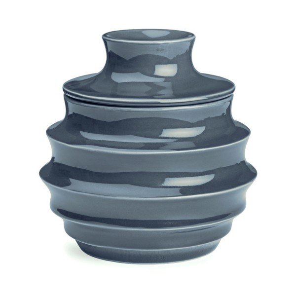 Tmavě modrá dóza Kähler Design Cono