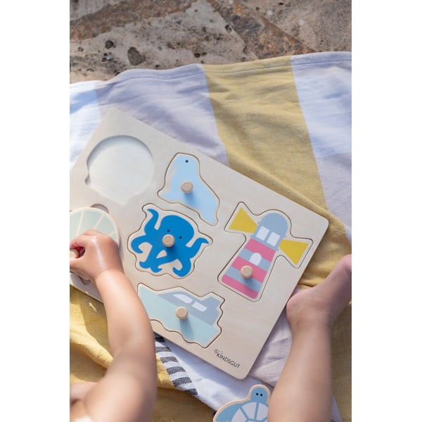 Puzzle in legno (6 pezzi) Ocean - Kindsgut-image-2