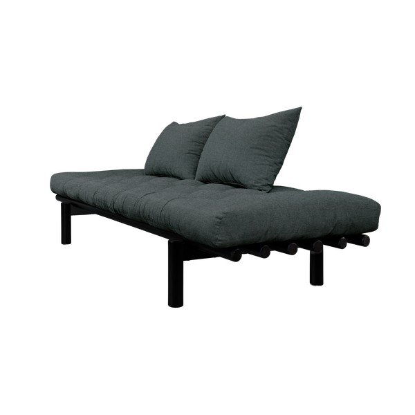 Divano nero e grigio 200 cm Pace - Karup Design-image-3