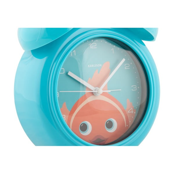 Sveglia per bambini ø 15 cm Peekaboo Goldfish - Karlsson-image-2