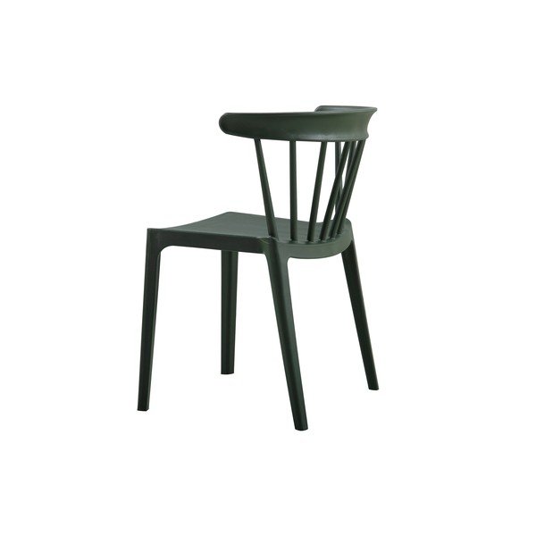 Sedia verde scuro adatta per interni ed esterni Bliss - WOOOD-image-1