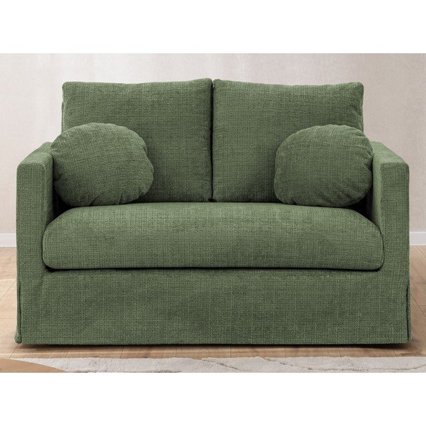 Divano verde 140 cm Paphos – Ropez-image-1