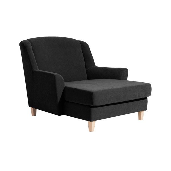 Poltrona nera Judith Velor - Max Winzer-image-1