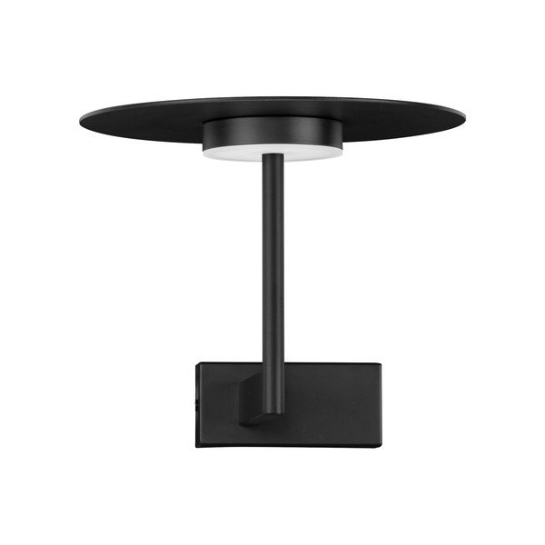 Lampada da parete LED nera opaca in alluminio Tovi – Nova Luce-image-4