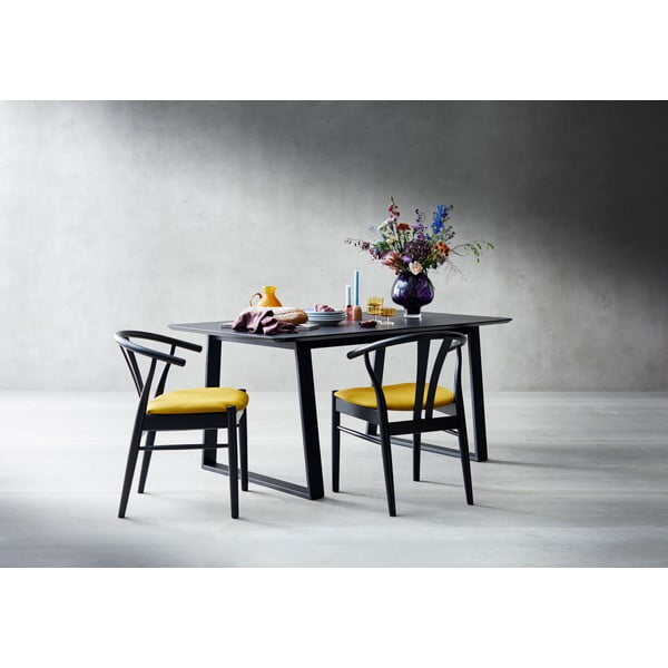 Tavolo da pranzo nero di Hammel, 165 x 90 cm Meza - Hammel Furniture-image-1