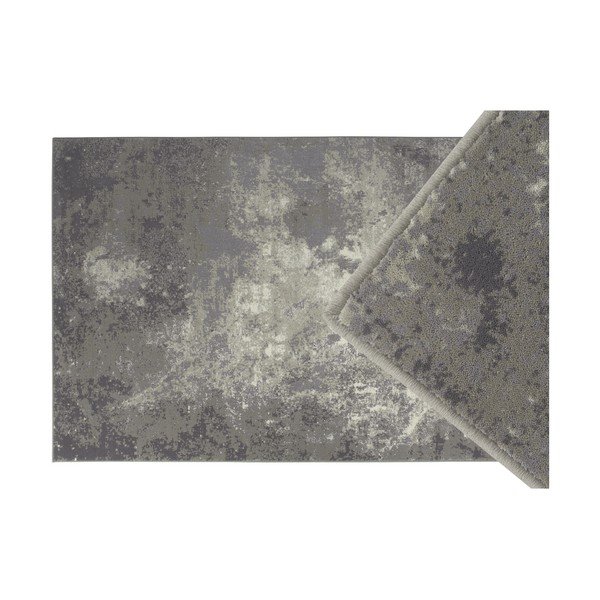Tappeto Zouk in lana grigia, 240 x 340 cm - Kooko Home-image-1