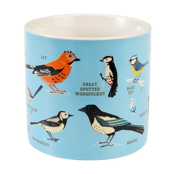 Tazza blu/color crema in ceramica 350 ml Garden Birds – Rex London-image-3