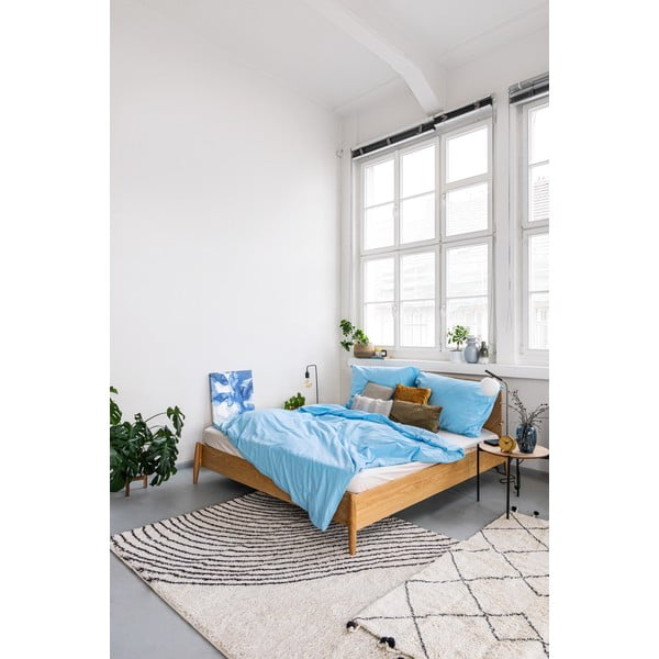 Biancheria da letto matrimoniale in cotone blu navy , 200 x 220 cm - Bonami Selection-image-4