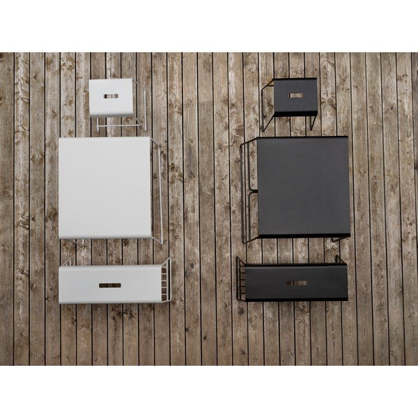 Sgabello in metallo bianco A-Stool - Zone-image-3