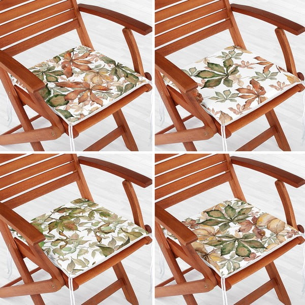 Cuscini di seduta in set da 4 40x40 cm Autumn - Mila Home-image-4