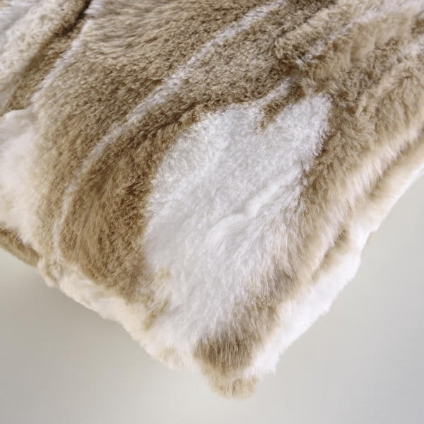 Cuscino decorativo in pelliccia finta 45x45 cm Cheyenne – douceur d'intérieur-image-2