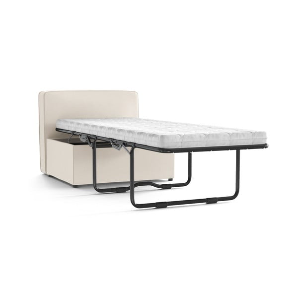 Panca pieghevole imbottita color crema , 80 cm Brady - My Pop Design-image-3