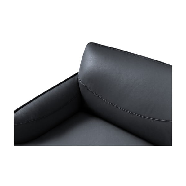 Divano in pelle blu , 175 x 90 cm Neso - Windsor & Co Sofas-image-4