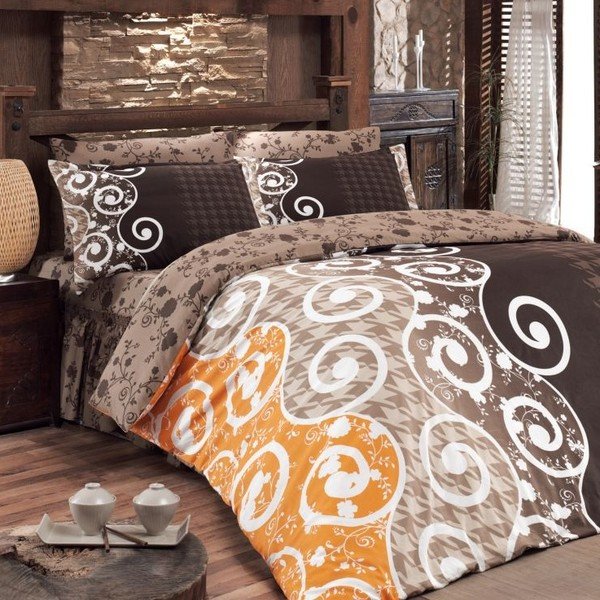 Sada povlečení a prostěradla Scarlet V2, 200x220 cm