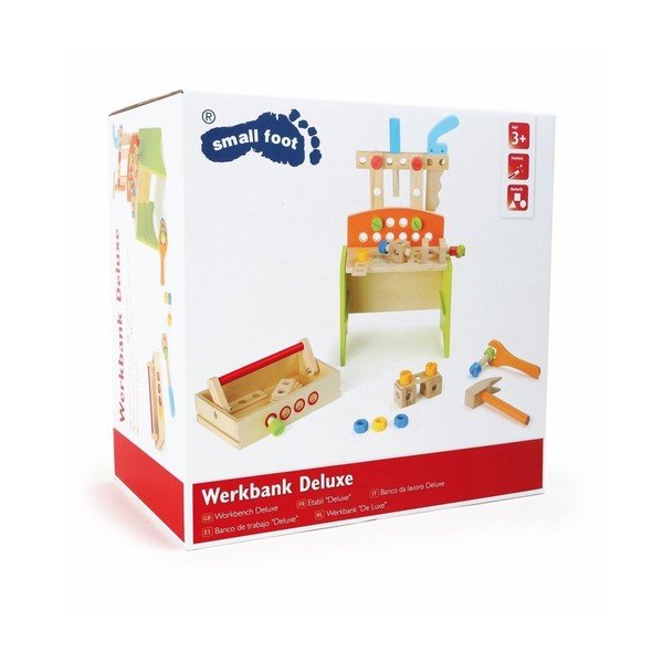 Banco da lavoro in legno per bambini Play Pong - Legler-image-1