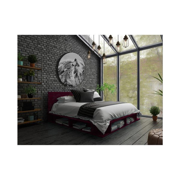 Decorazione da parete Glas Ringart Wolves, ø 70 cm - Styler-image-2