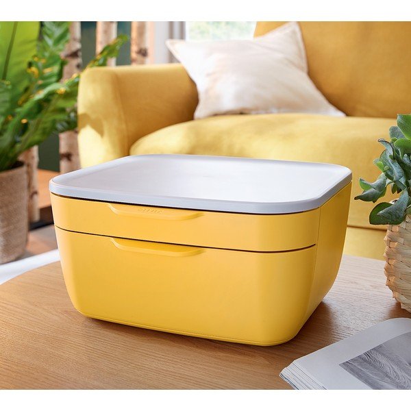 Cassettiera gialla Cosy - Leitz-image-3