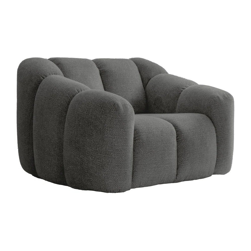 Poltrona grigia Shell – Miuform | Poltrone