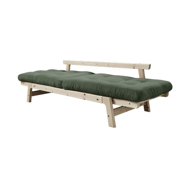 Divano variabile Naturale Chiaro/Verde Oliva Step - Karup Design-image-4