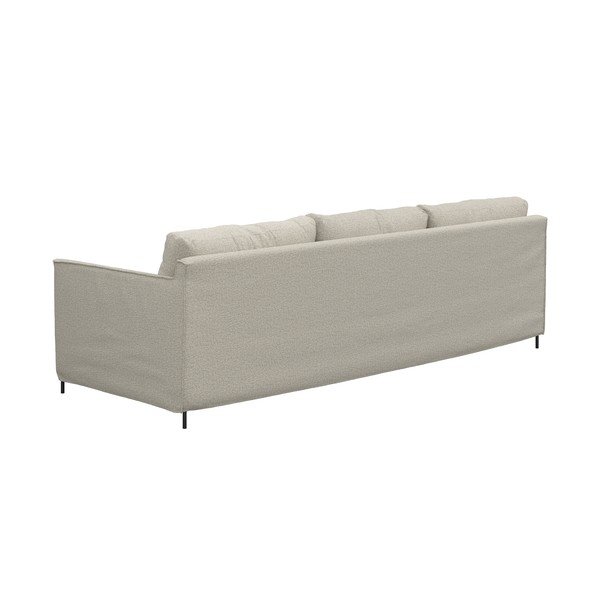 Divano beige 248 cm Petito - Furninova-image-3