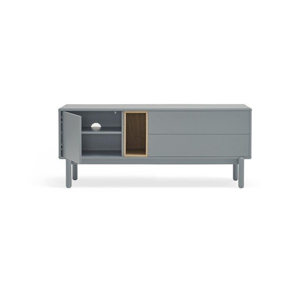 Tavolo TV blu-grigio 140x56 cm Corvo - Teulat-image-3