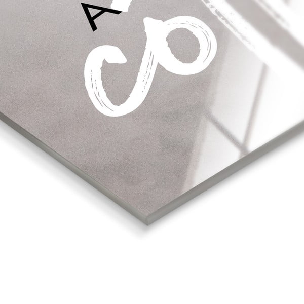 Orologio da parete 20 x 60 cm Glassclock Coffee Love - Styler-image-2