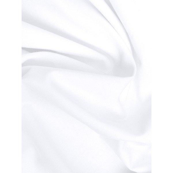 Federa decorativa bianca in percalle di cotone , 40 x 80 cm - Westwing Collection-image-3
