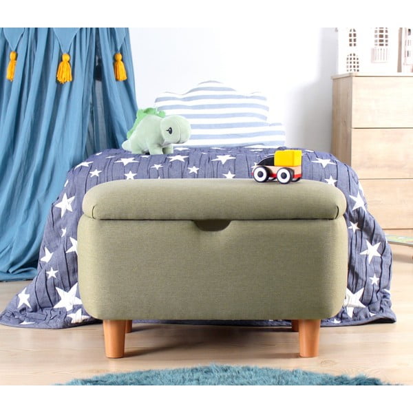 Pouf per bambini verde chiaro Moouv - Artie-image-3