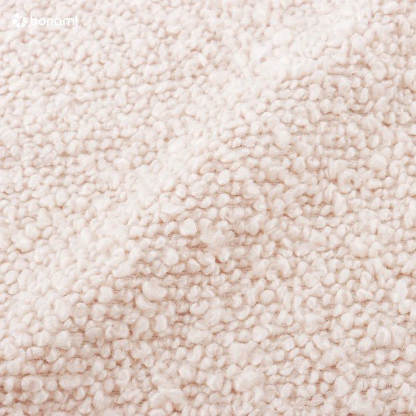 Divano beige con rivestimento in bouclé 208 cm Poppy – Micadoni -image-4