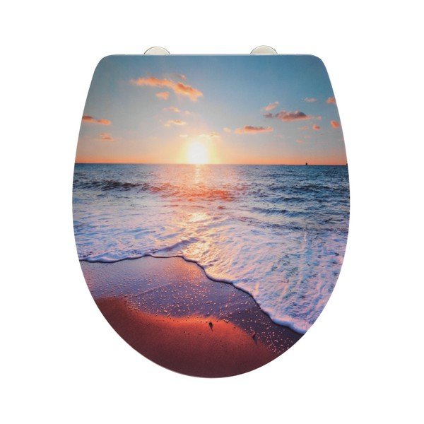 Sedile WC a chiusura facilitata Sunset, 46 x 39 cm - Wenko
