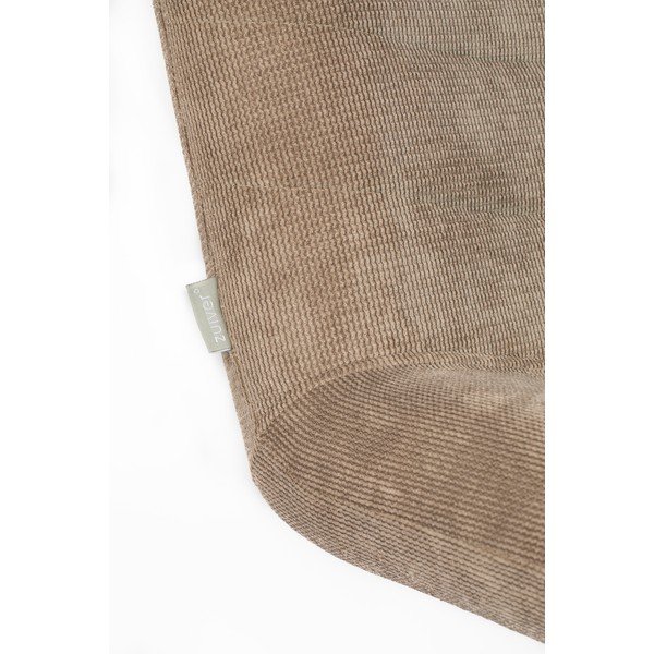 Poltrona in velluto beige Bubba - Zuiver-image-1