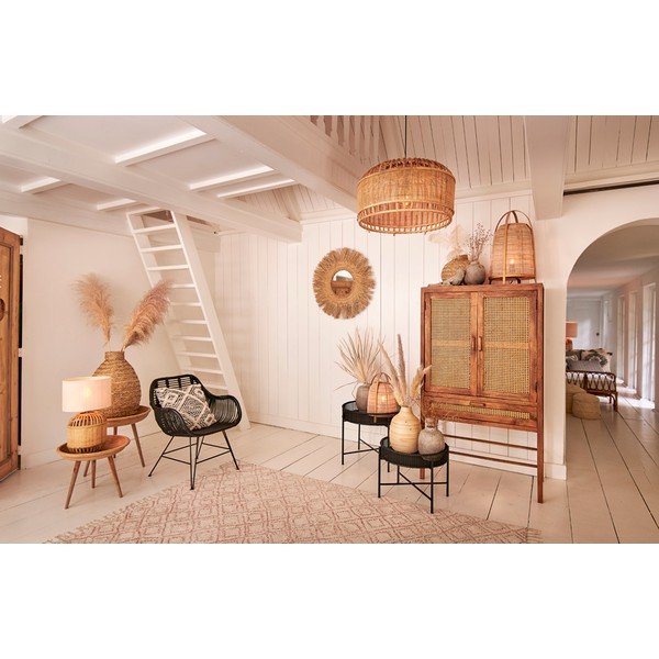 Lampada da tavolo in colore naturale (altezza 42 cm) Jacinto - Light & Living-image-2